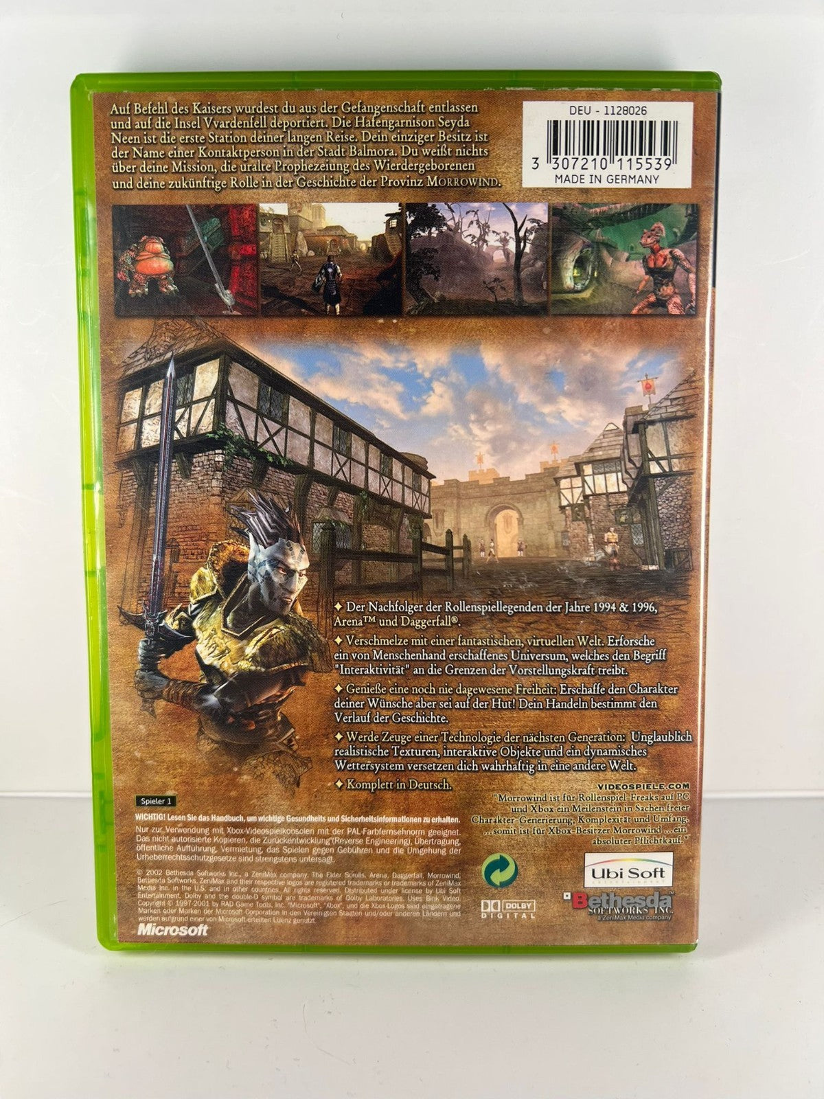 The Elder Scrolls III Morrorwind - Xbox Classic