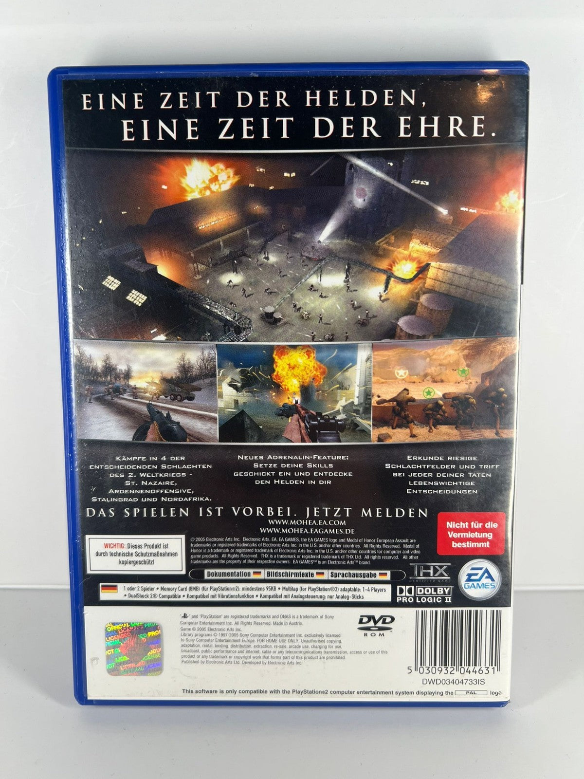 Medal of Honor European Assault - PS2