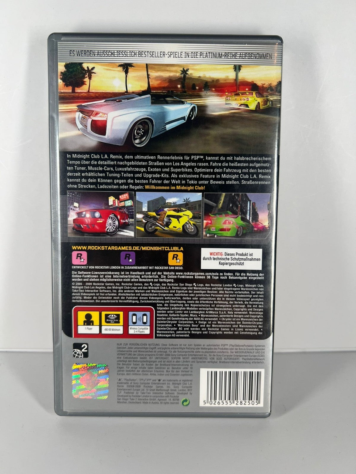 Midnight Club LA Remix - PSP