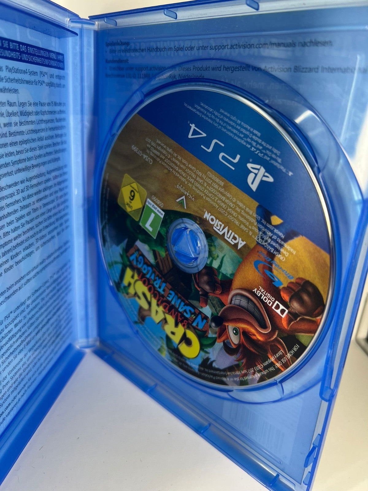 Crash Bandicoot N Sane Trilogy - PS4