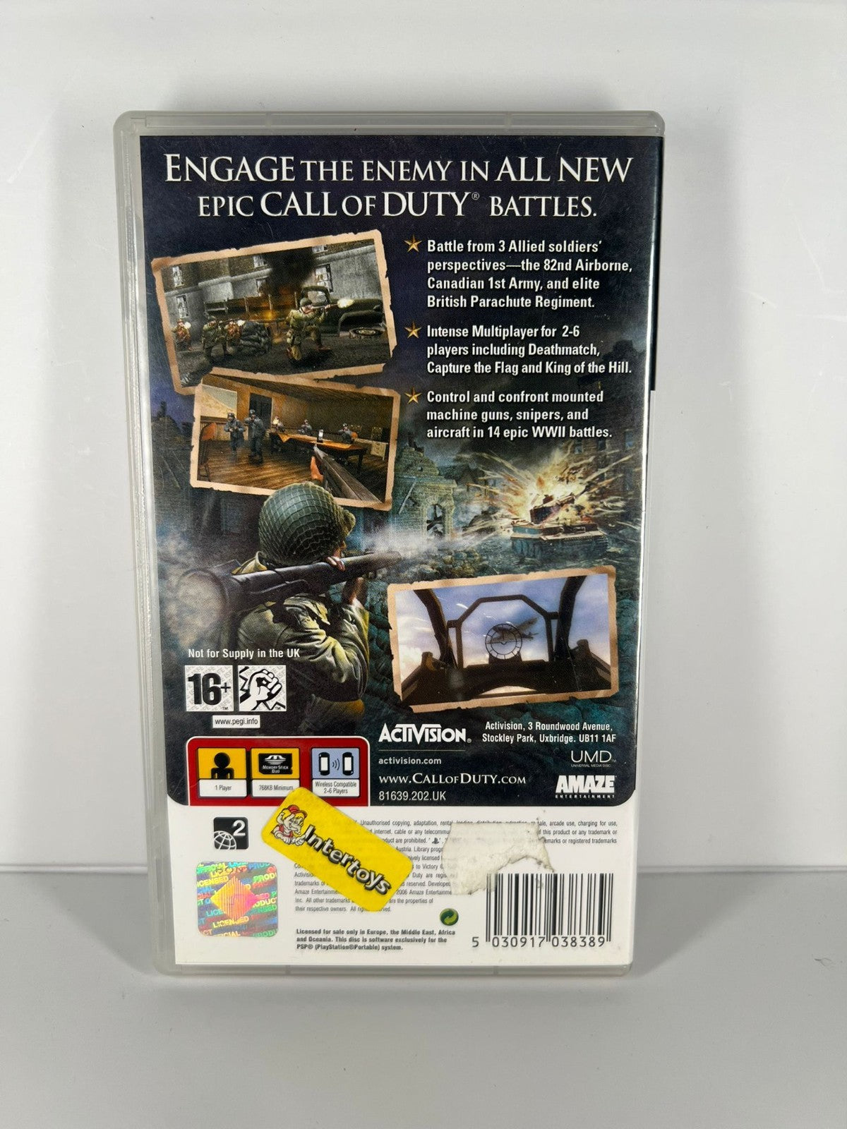 Call of Duty Roads to Victory - PSP
