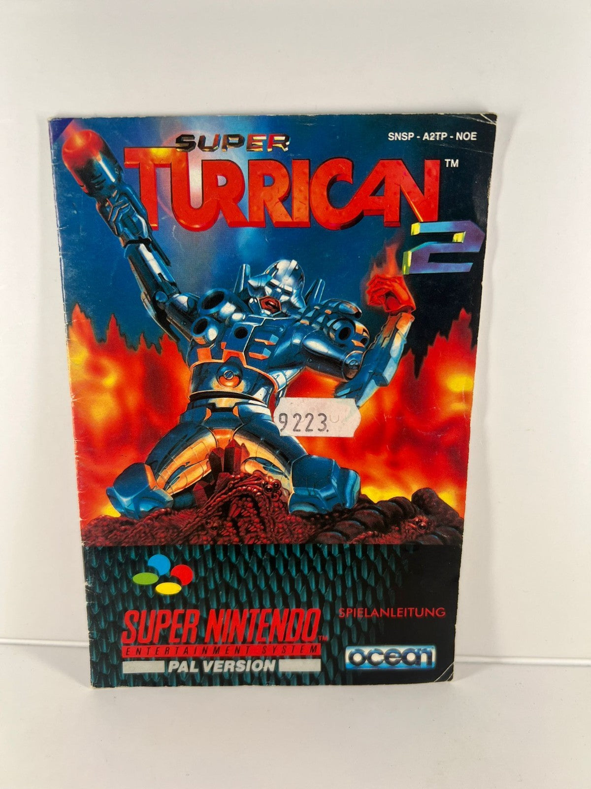 Super Turrican 2 - SNES - Super Nintendo Spiel (mit OVP) PAL - Ocean - Klassiker