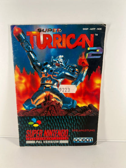 Super Turrican 2 - SNES - Super Nintendo Spiel (mit OVP) PAL - Ocean - Klassiker