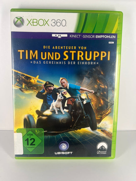 Die Abenteuer von Tim und Struppi das Geheimnis der Einhorn - xbox 360
