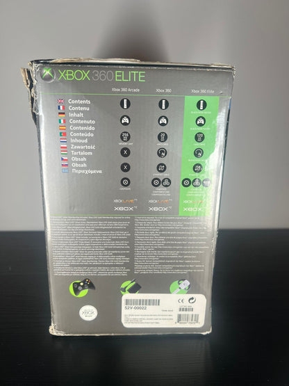 Xbox 360 Elite Konsole 120GB OVP
