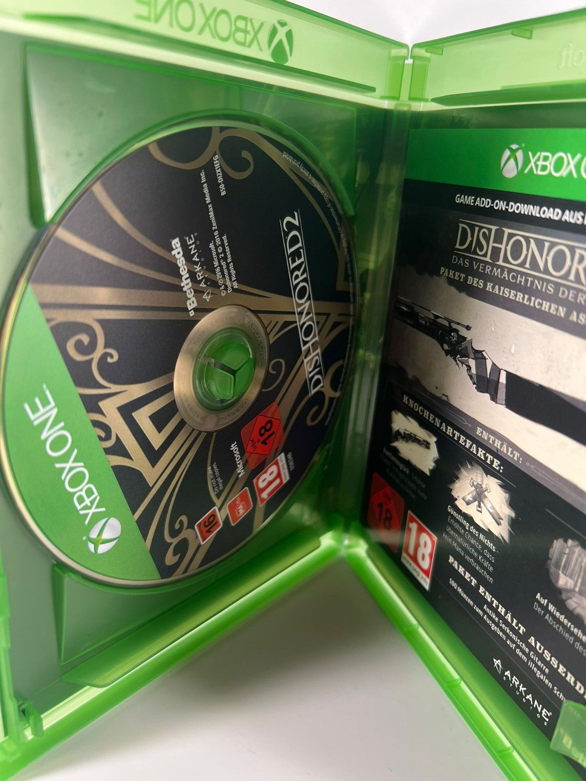 Dishonored Der Tod des Outsiders Double Feature - Xbox One TEIL Sealed