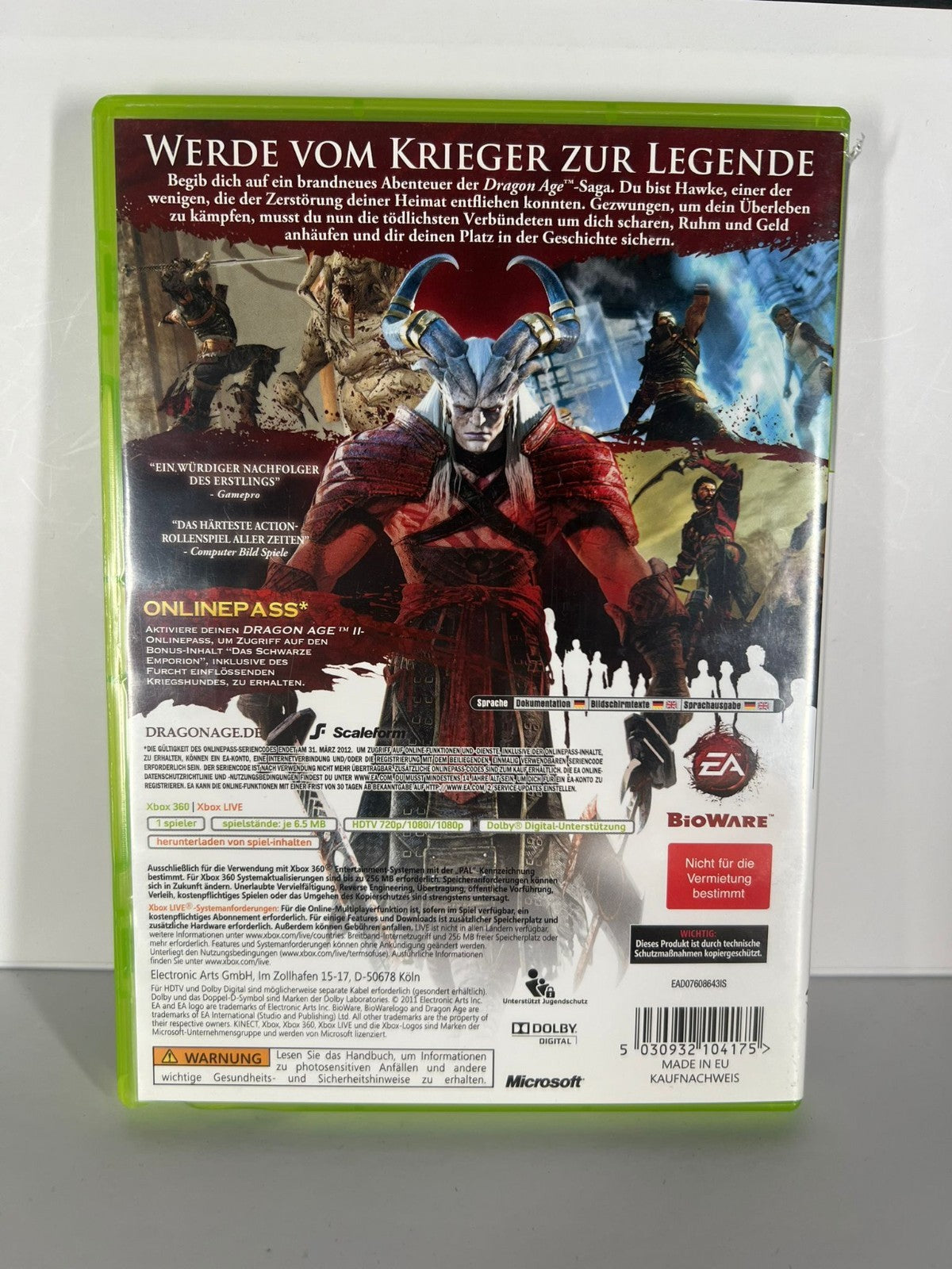Dragon Age 2 - xbox 360