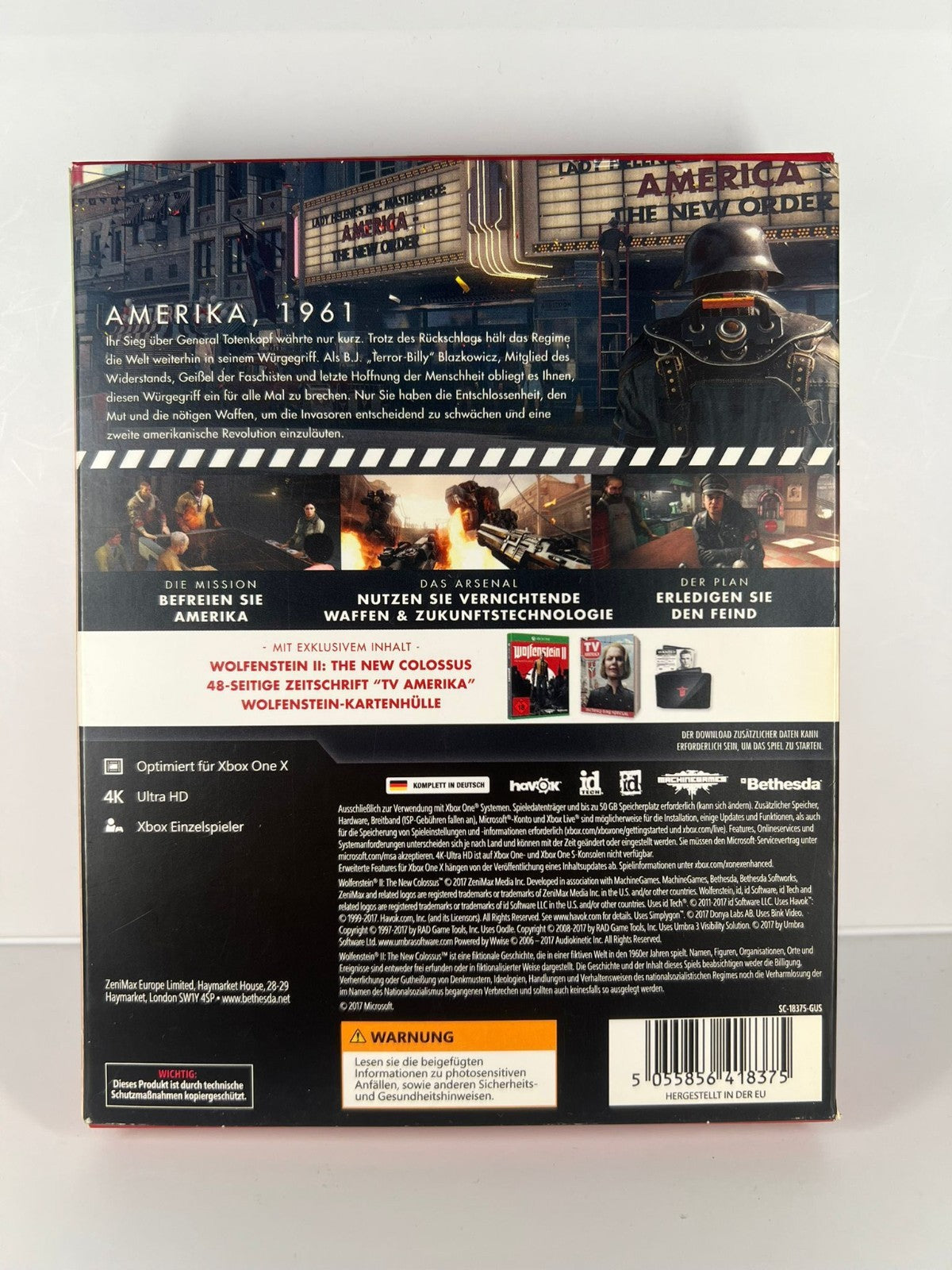 Wolfenstein 2 Welcome to Amerika - Xbox One