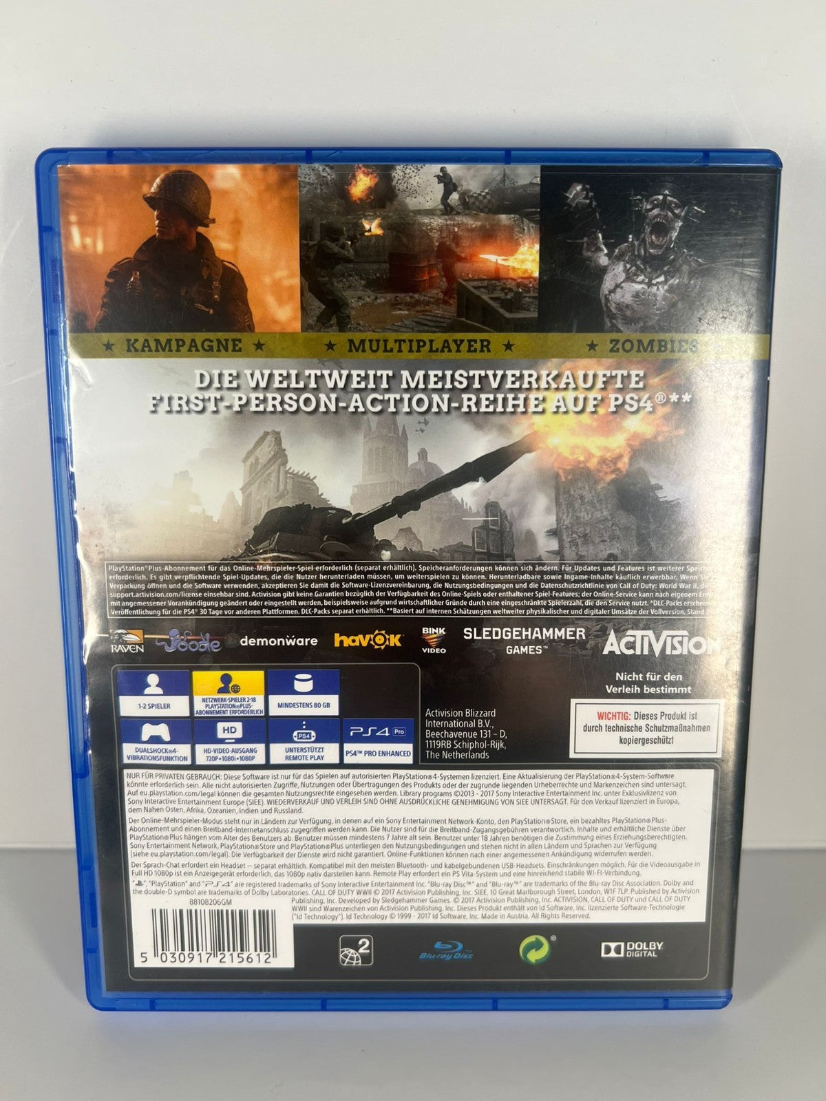 Call of Duty WWII - PS4