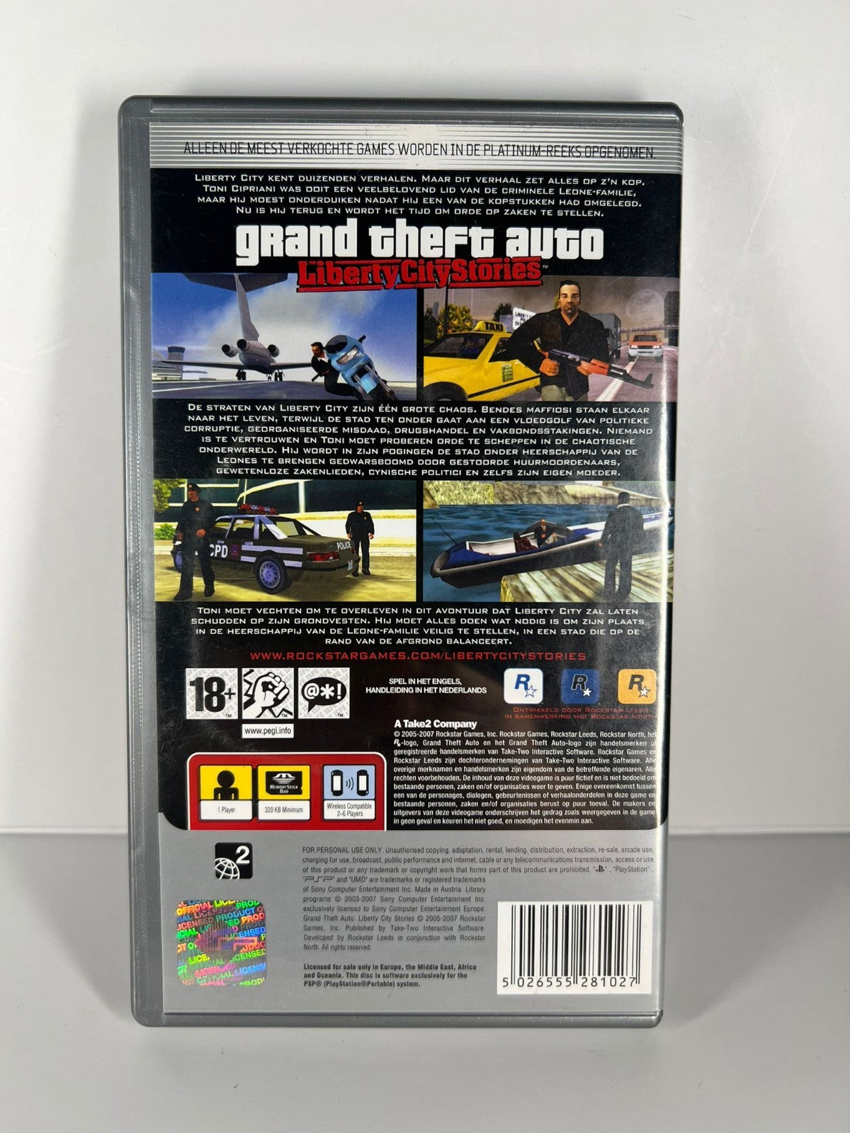 Grand Theft Auto Liberty City Stories - PSP