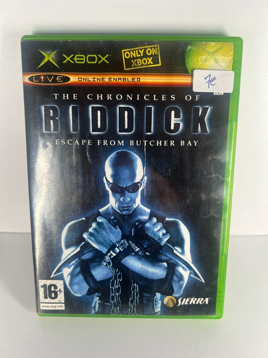 The Chronicles of Riddick Escape From Butcher Bay  - Xbox Classic