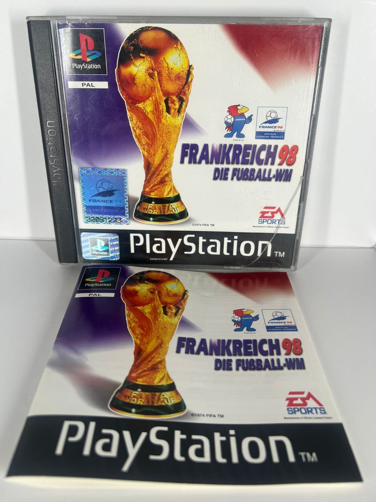 Frankreich 98 die Fußball WM - PS1
