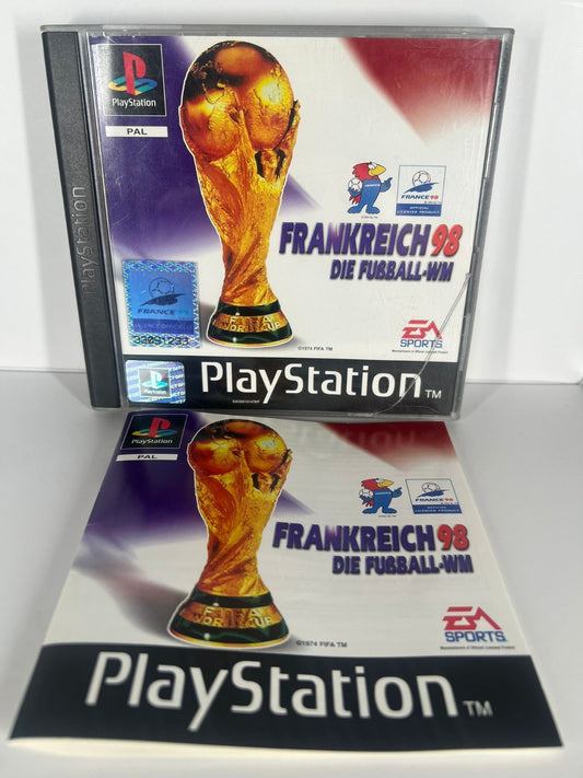 Frankreich 98 die Fußball WM - PS1