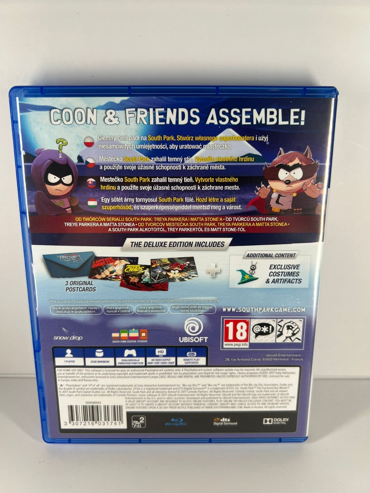South Park the Fractured But Whole mit Box - PS4