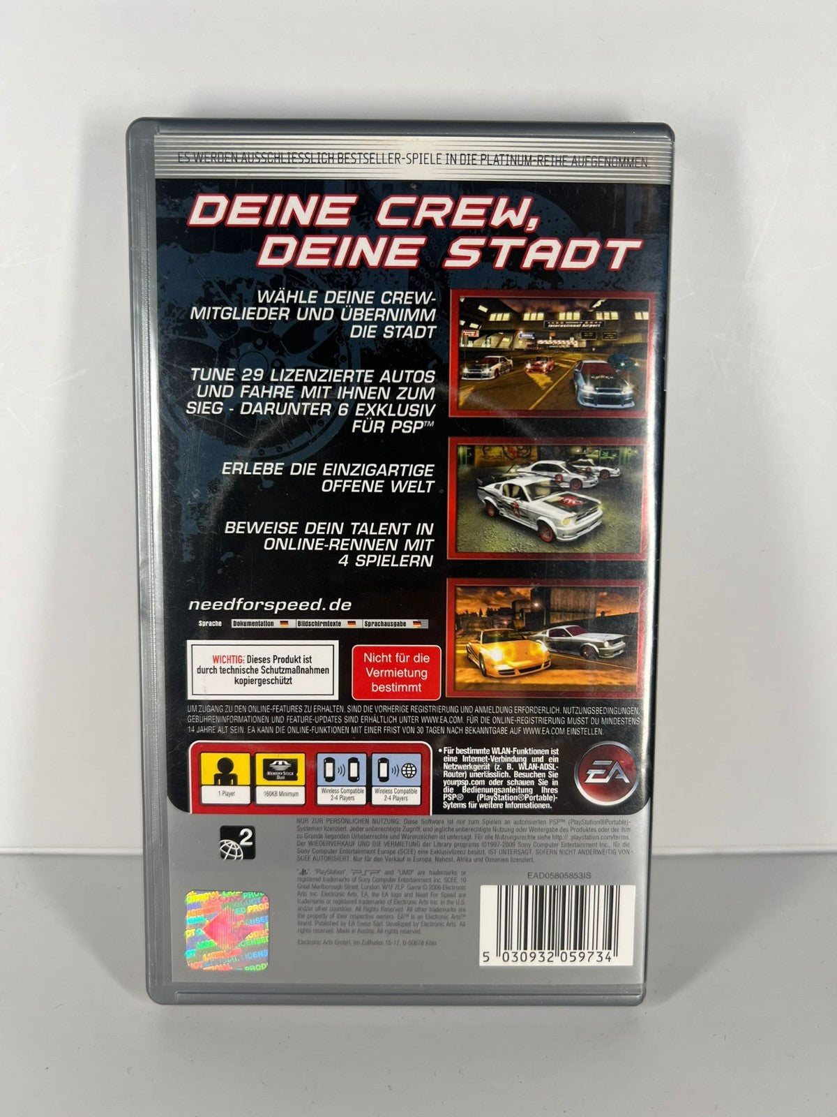 Need for Speed Carbon - PSP