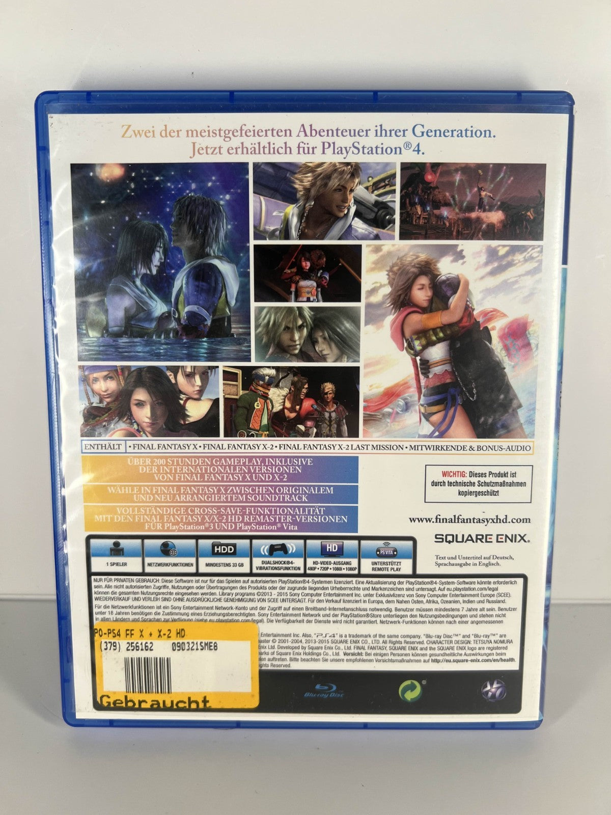 Final Fantasy X X2 HD Remaster - PS4