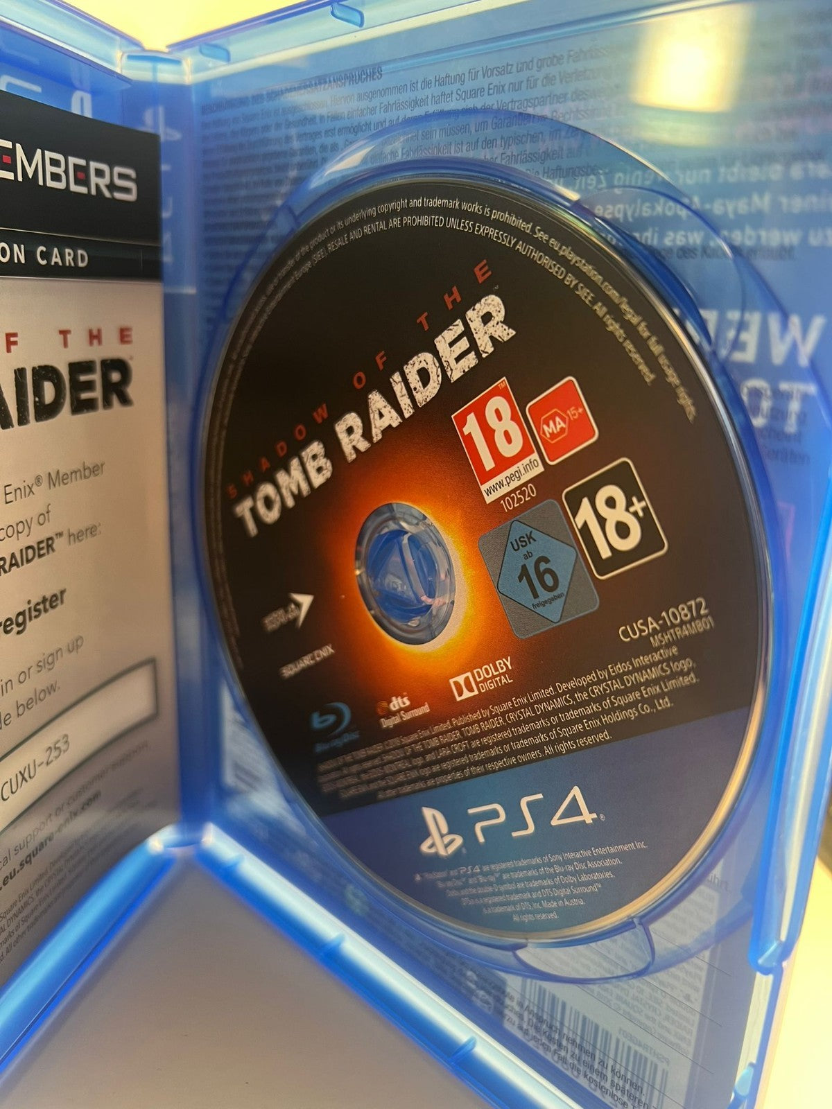 Shadow of the Tomb Raider - PS4