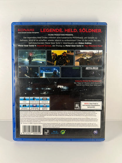 Metal Gear Solid Ground Zeroes - PS4