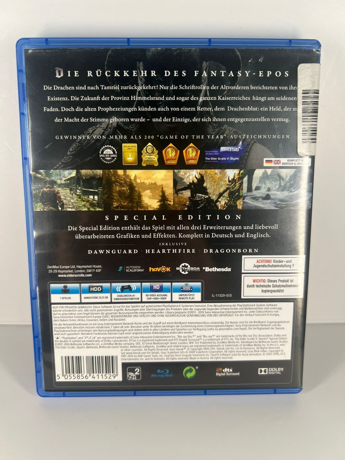 The Elder Scrolls V Skyrim Special Edition - PS4