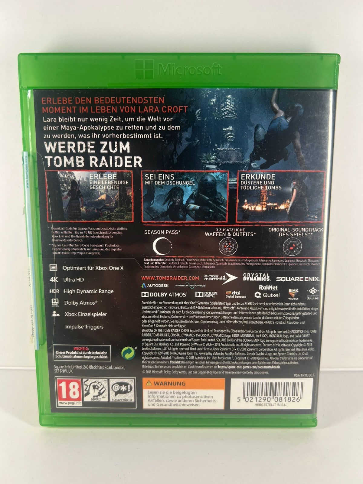 Shadow of the Tomb Raider Croft Edition - Xbox One