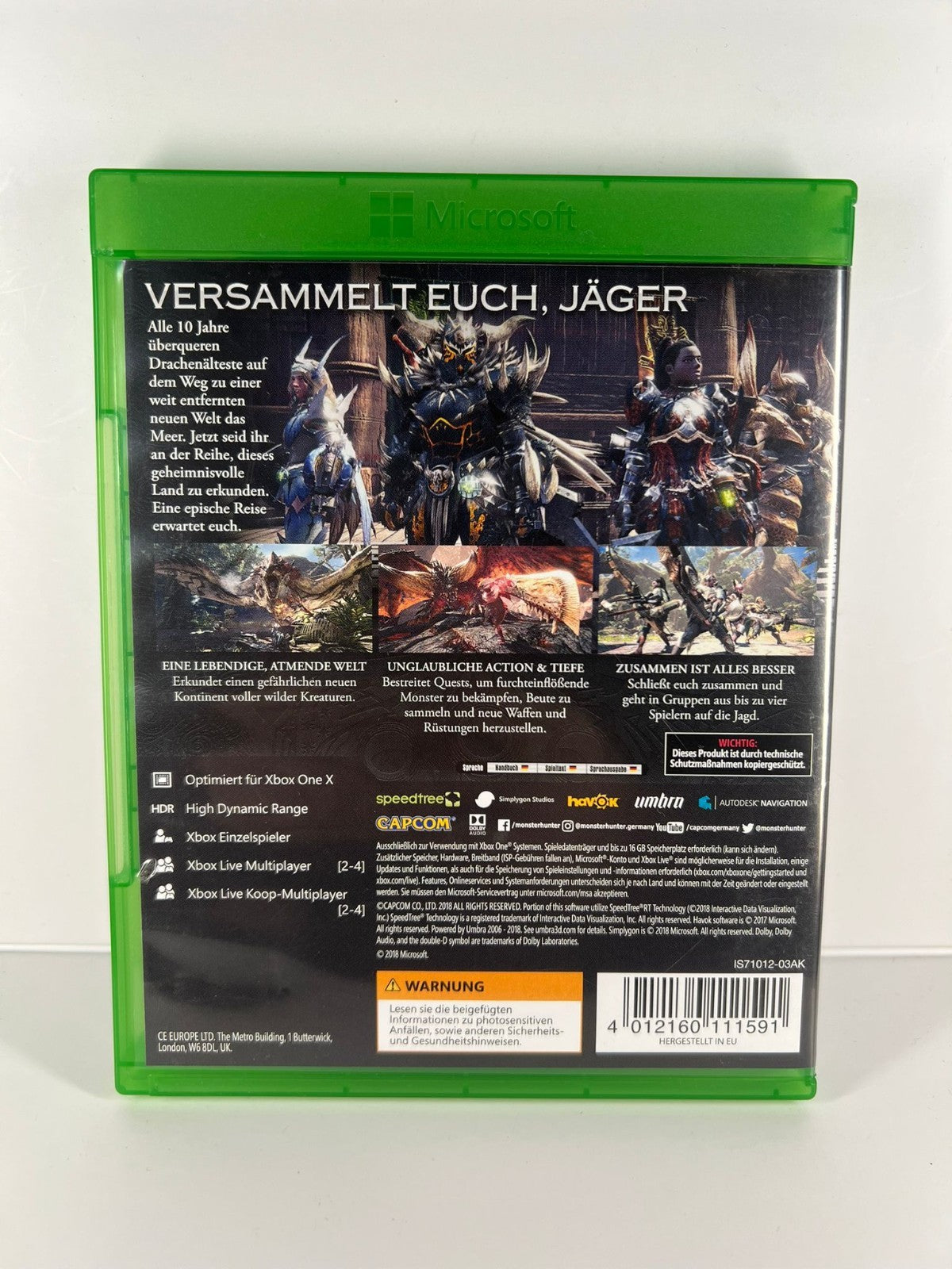 Monster Hunter World - Xbox One