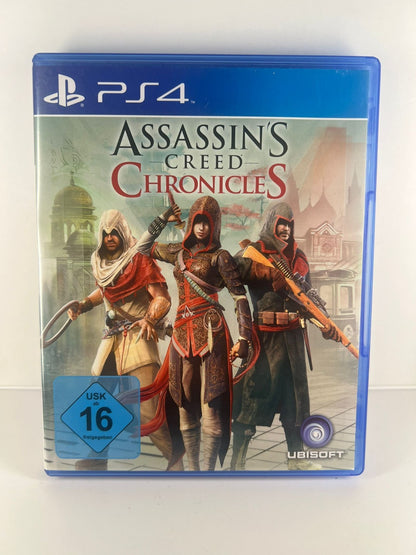 Assassins Creed Chronicles Trillogie - PS4 - Sehr Guter Zustand - Ubisoft
