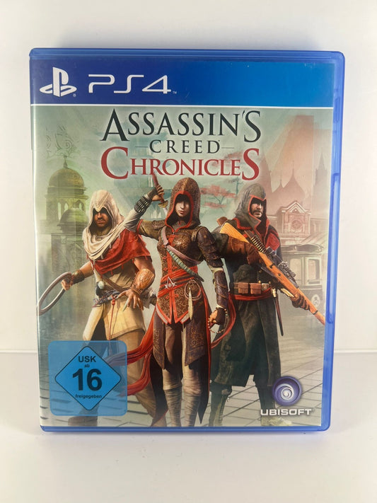 Assassins Creed Chronicles Trillogie - PS4 - Sehr Guter Zustand - Ubisoft