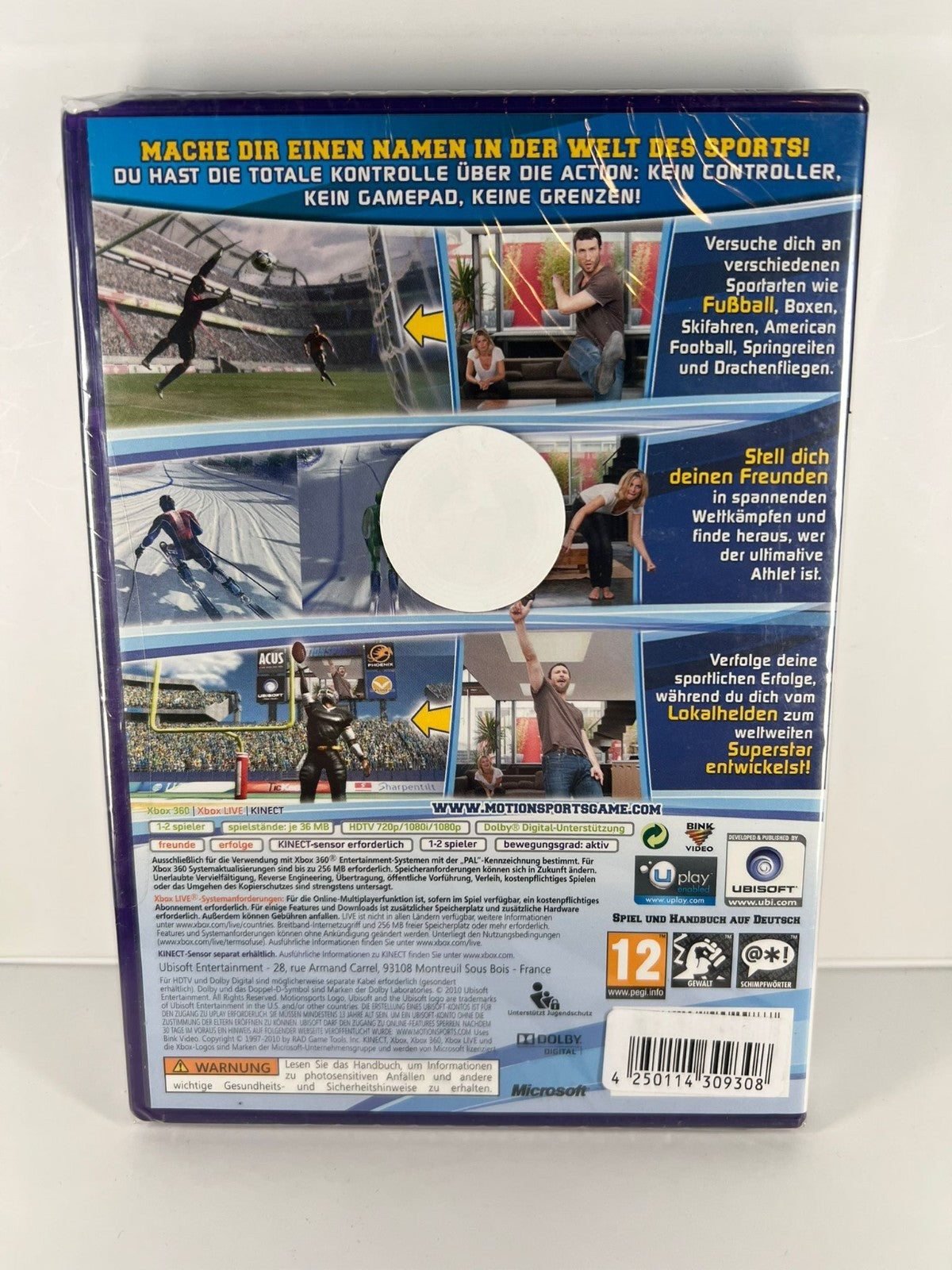 Motion Sports - xbox 360