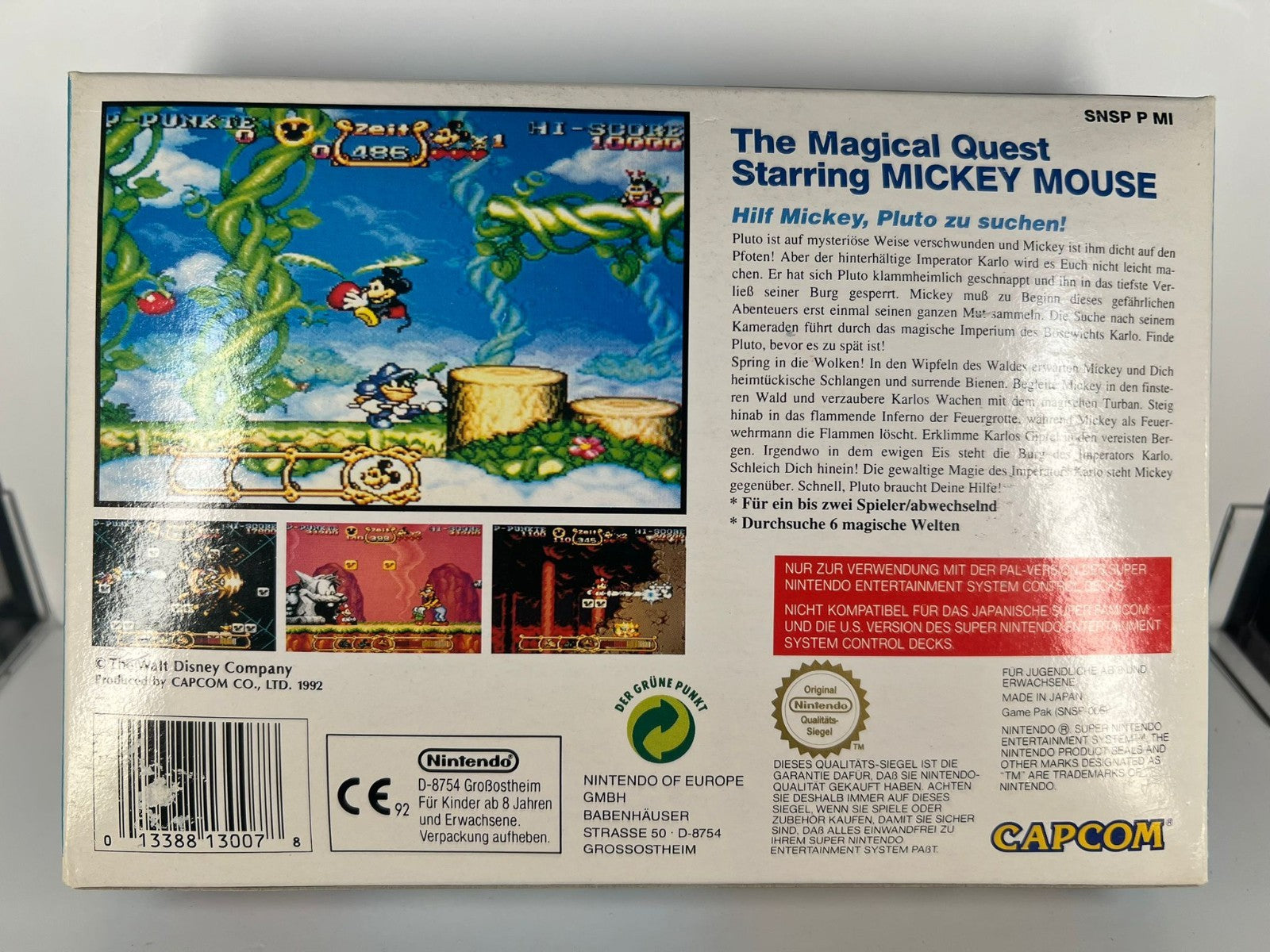 The Magical Quest Mickey Mouse - SNES - OVP