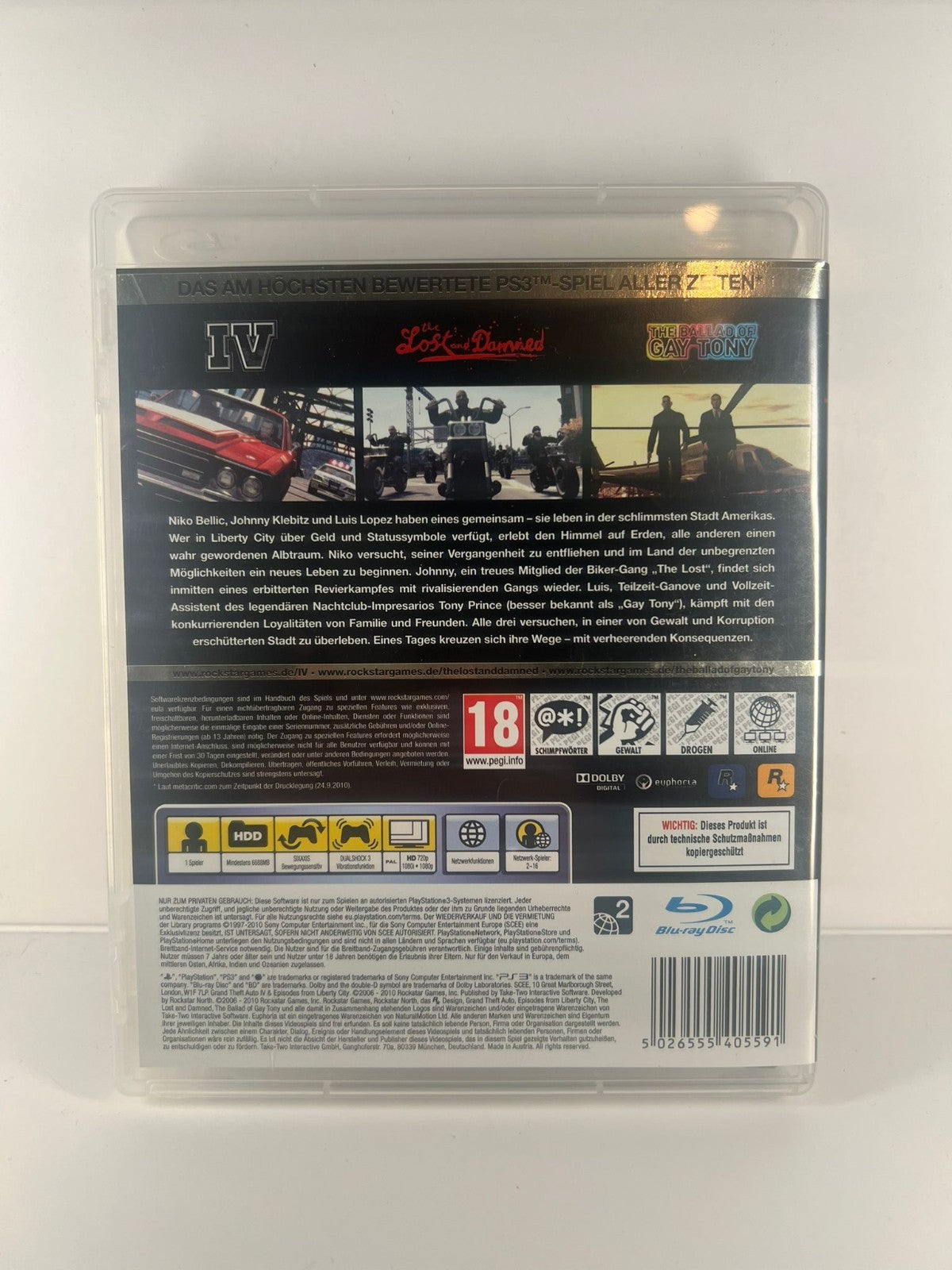 Grand Theft Auto 4 & Episodes from Liberty City - PS3