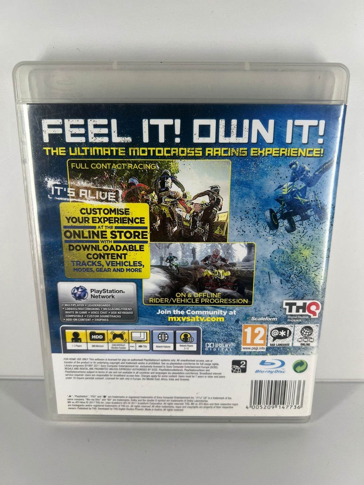 MX vs ATV Alive - PS3