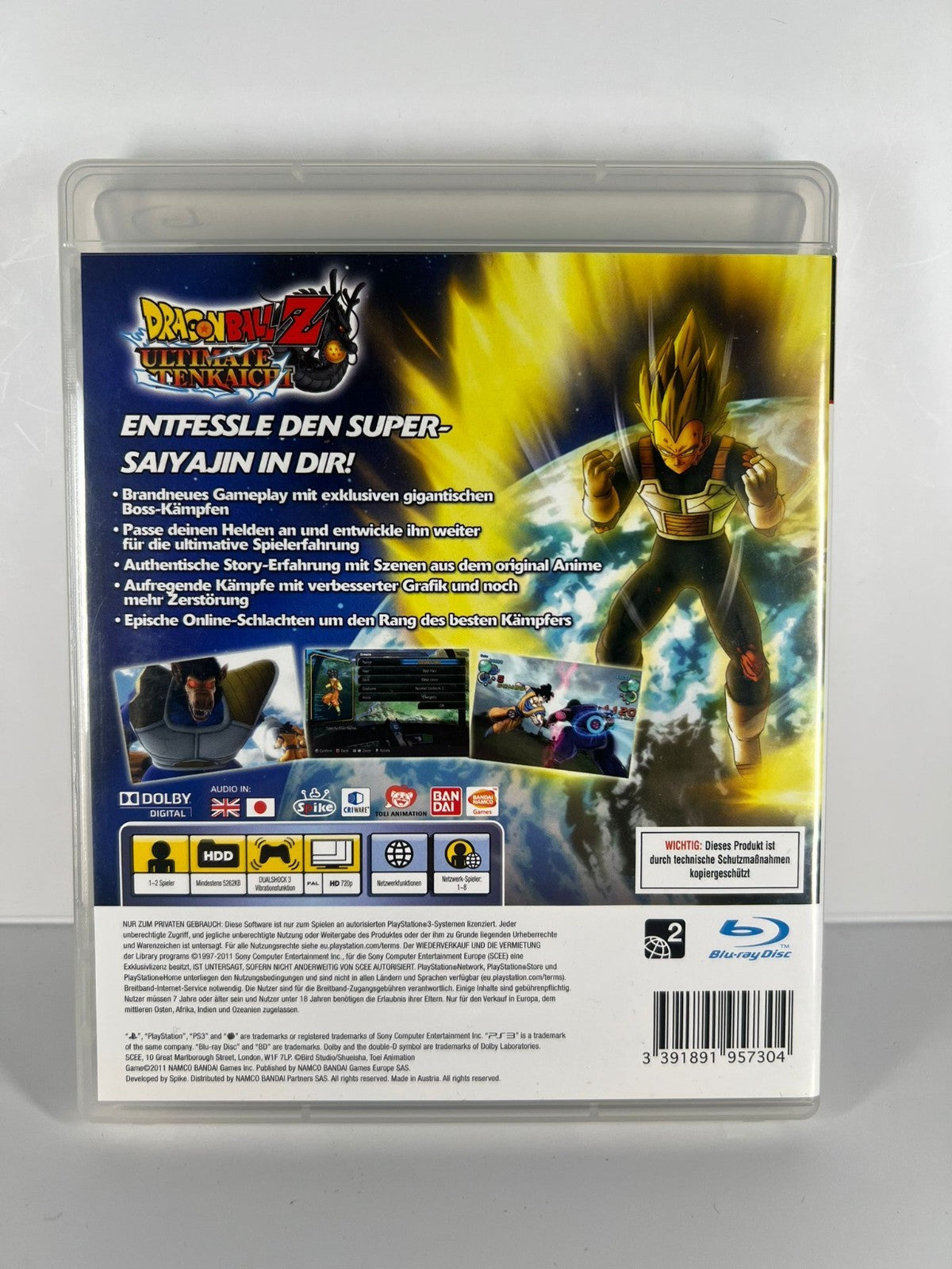 Dragonball Z Ultimate Tenkaichi - PS3