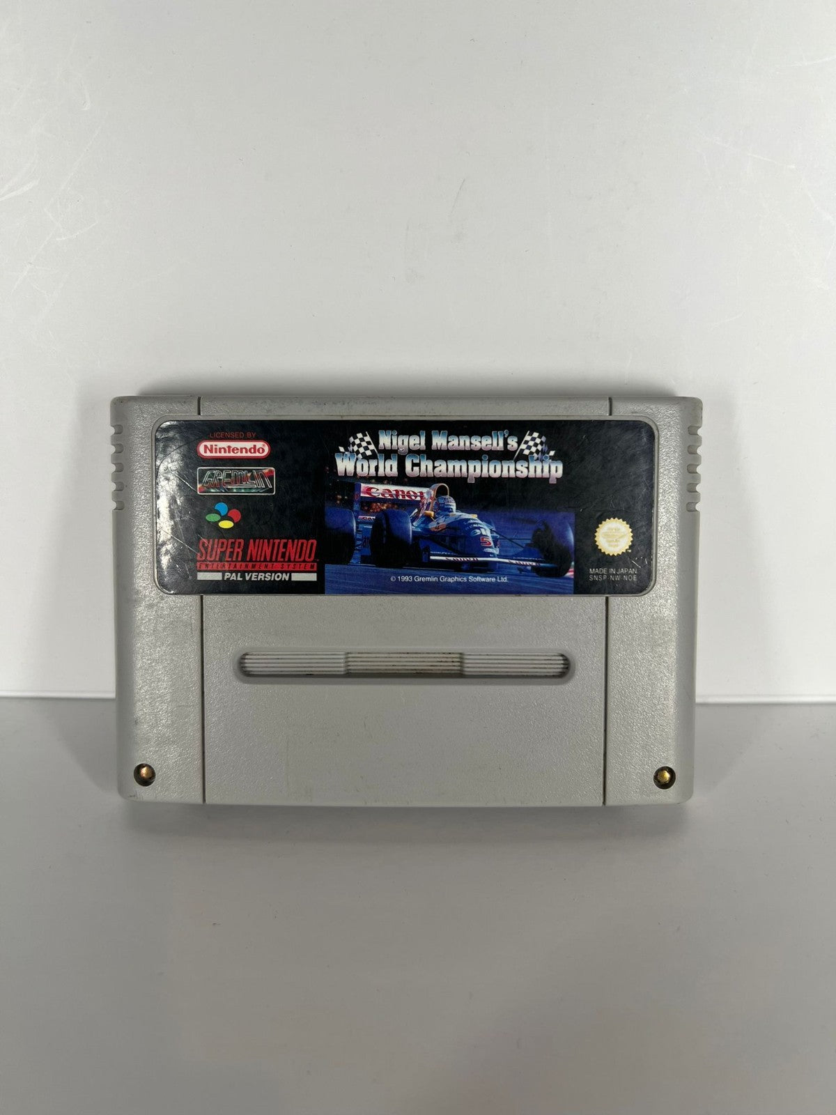 Nigel Mansells World Championship - SNES