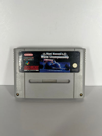 Nigel Mansells World Championship - SNES
