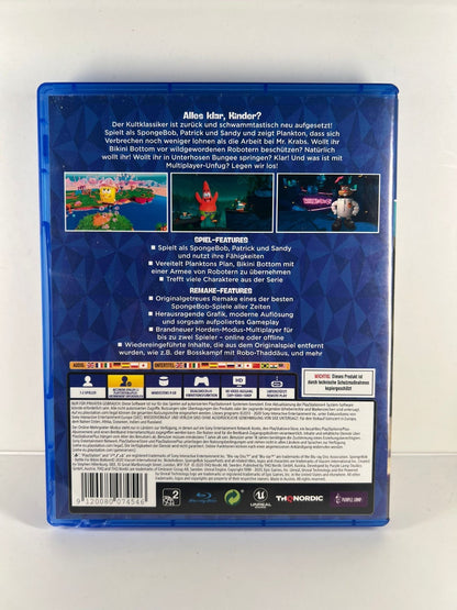 Spongebob Schwammkopf Battle for Bikini Bottom Rehydrated - PS4