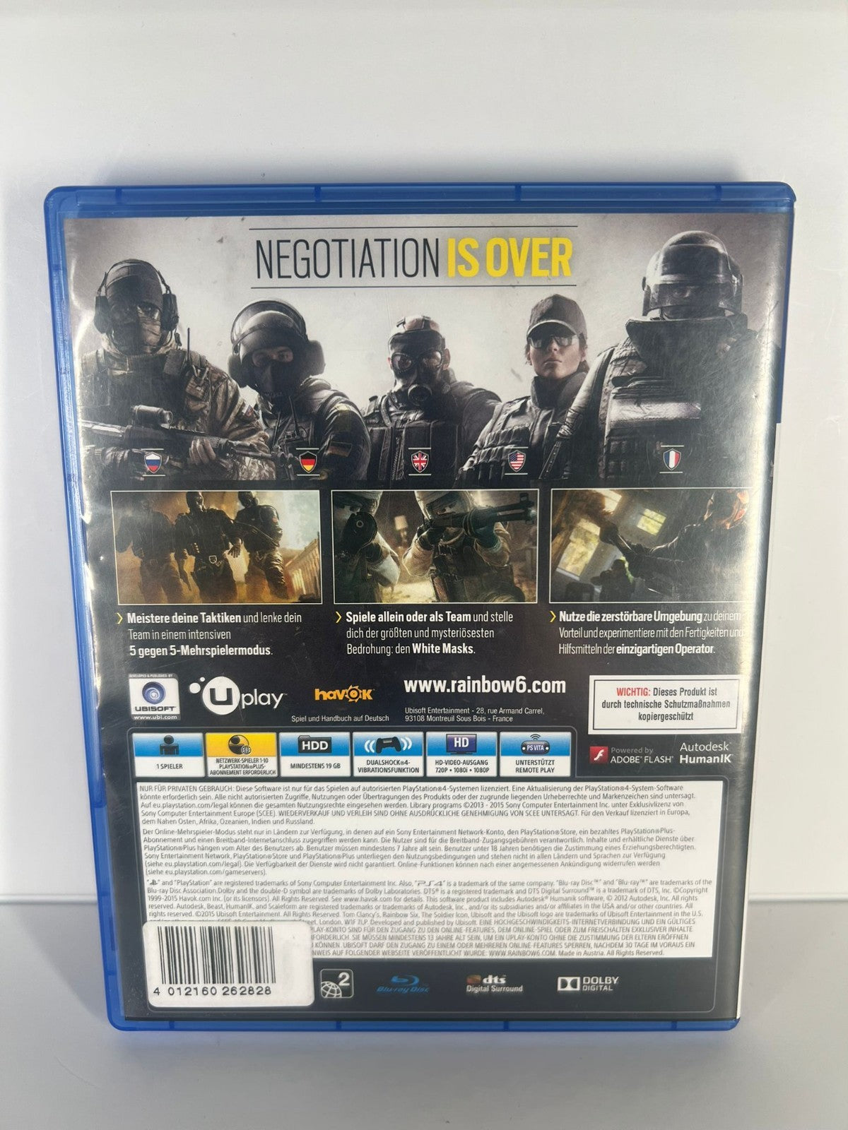 Tom Clancys Rainbow Six Siege - PS4