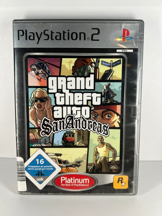 Grand Theft Auto San Andreas GTA - PS2
