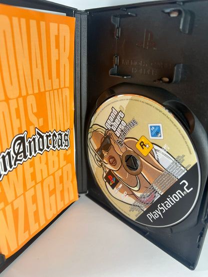 Grand Theft Auto San Andreas GTA - PS2