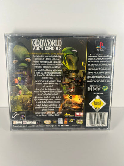 Oddworld Abes Exodus - PS1 NEU