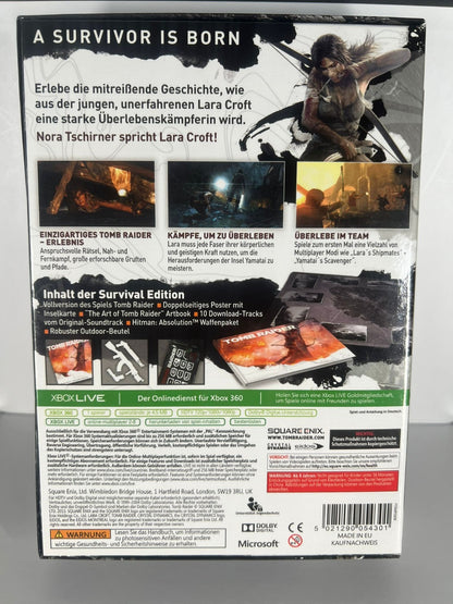 Tomb Raider Survival Edition - xbox 360