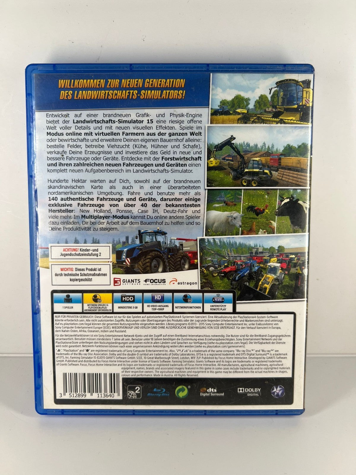 Landwirtschafts Simulator 15 - PS4