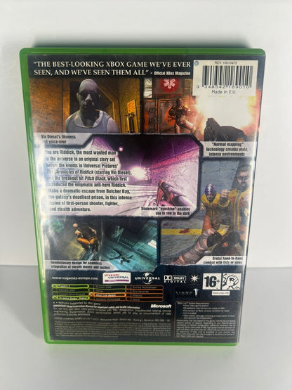 The Chronicles of Riddick Escape From Butcher Bay  - Xbox Classic