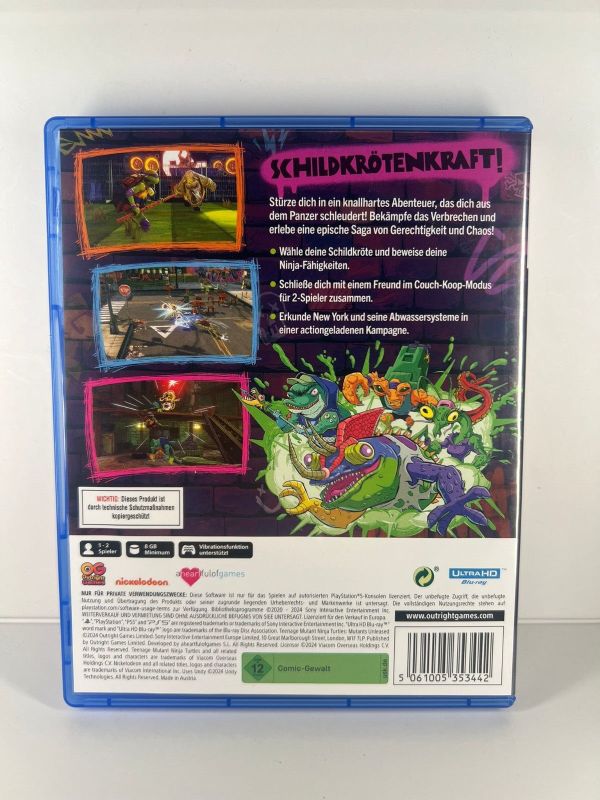 Teenage Mutant Ninja Turtles Die Mutanten sind los - PS5