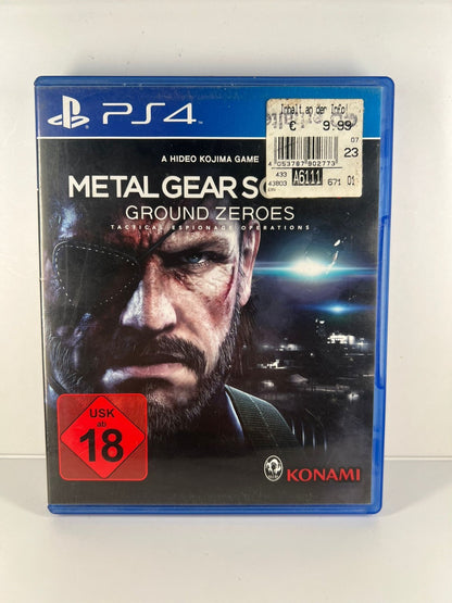 Metal Gear Solid Ground Zeroes - PS4