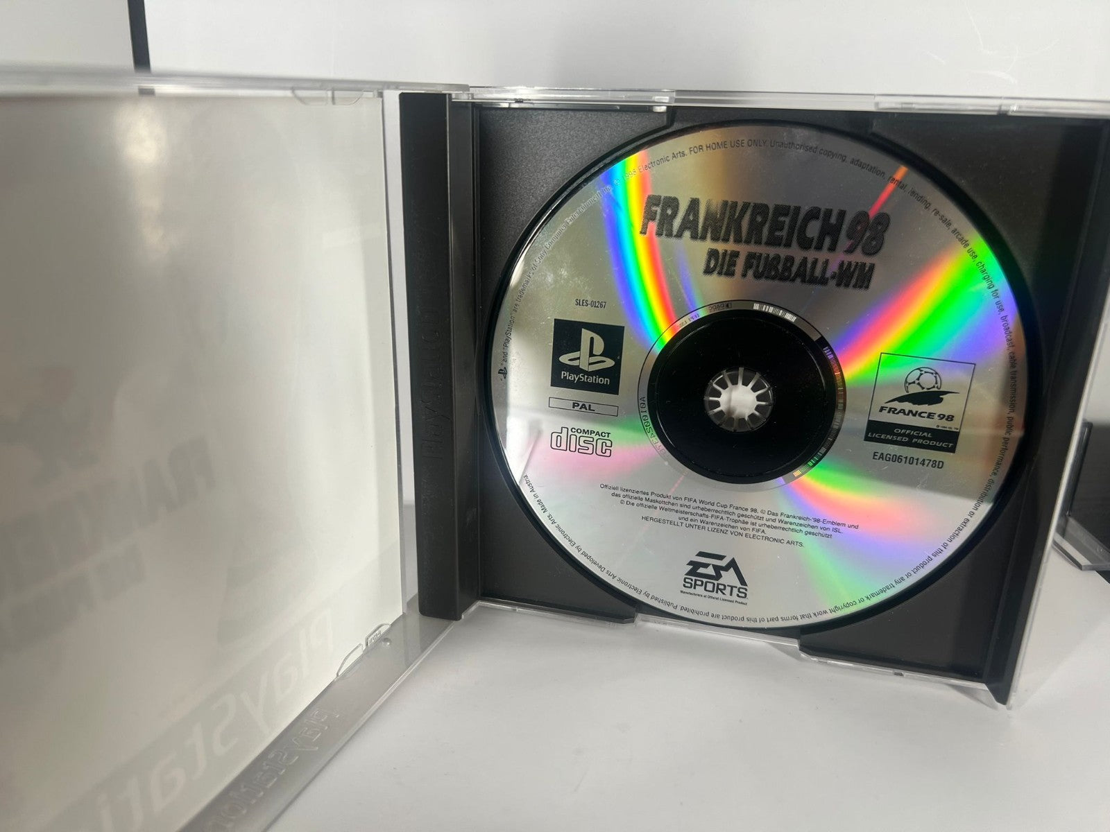 Frankreich 98 die Fußball WM - PS1