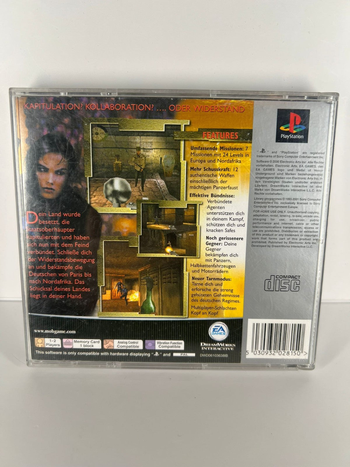 Medal of Honor Underground - PS1