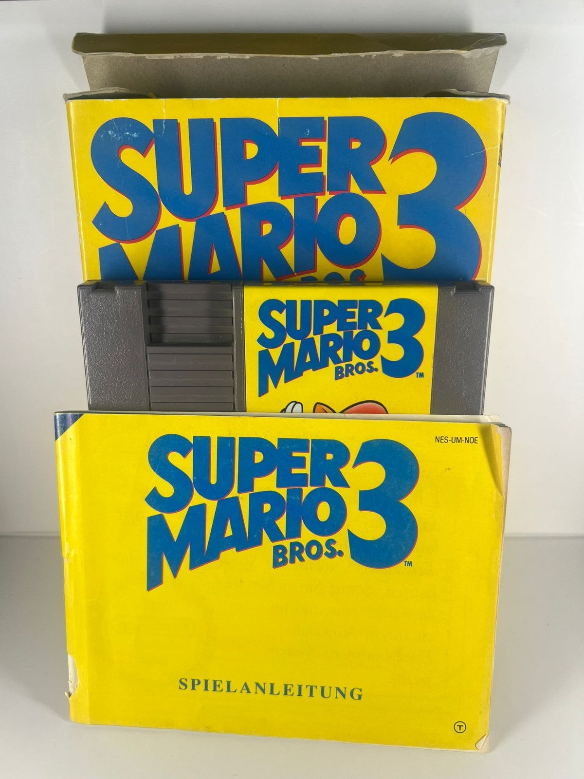 Super Mario Bros 3 OVP mit Anleitung - NES