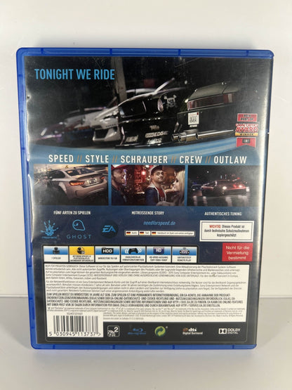 Need for Speed - PS4