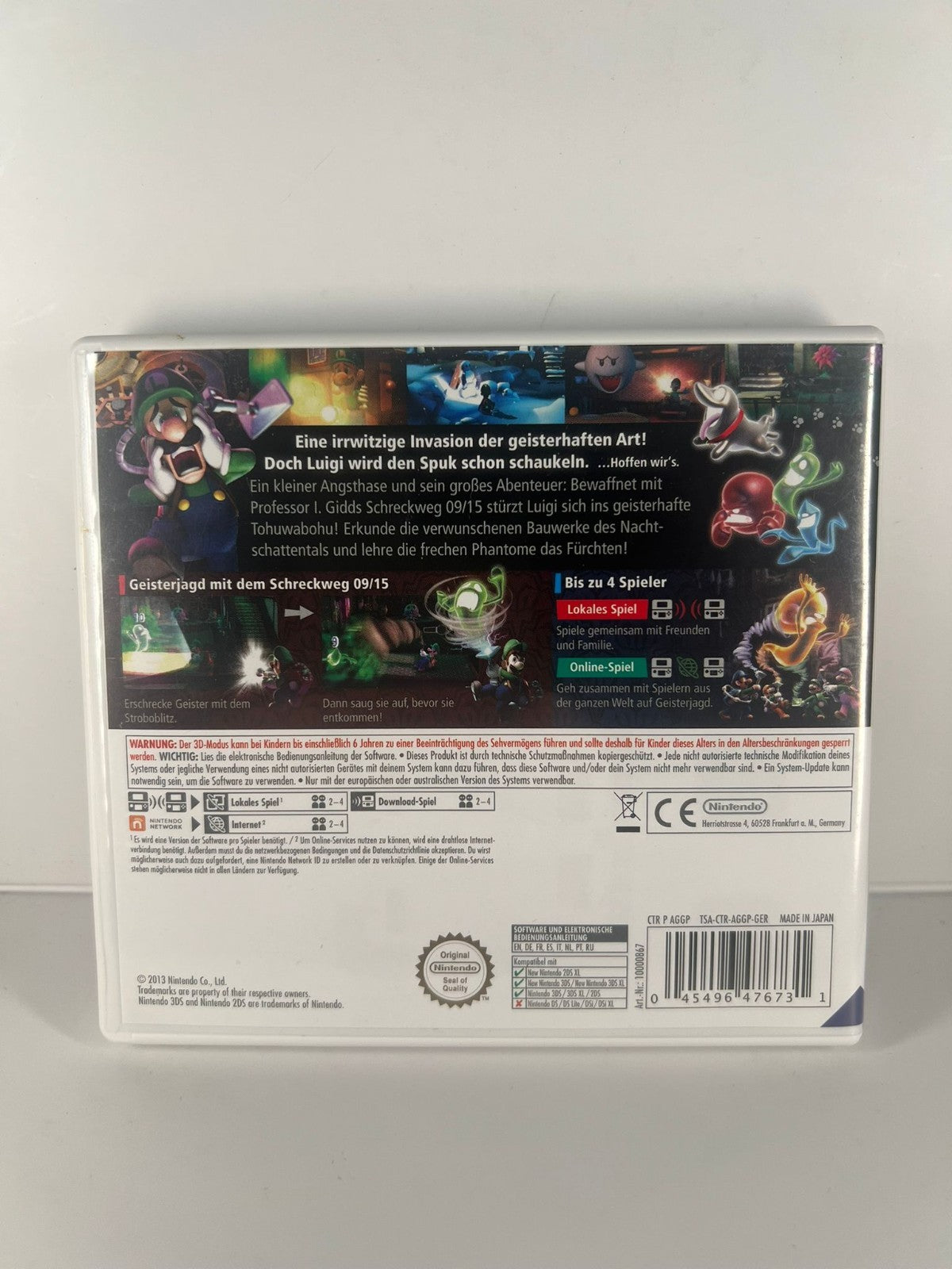 Luigis Mansion 2 - Nintendo 3DS