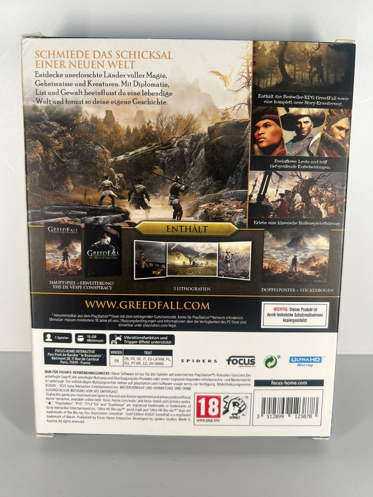 Greed Fall Gold Edition - PS5